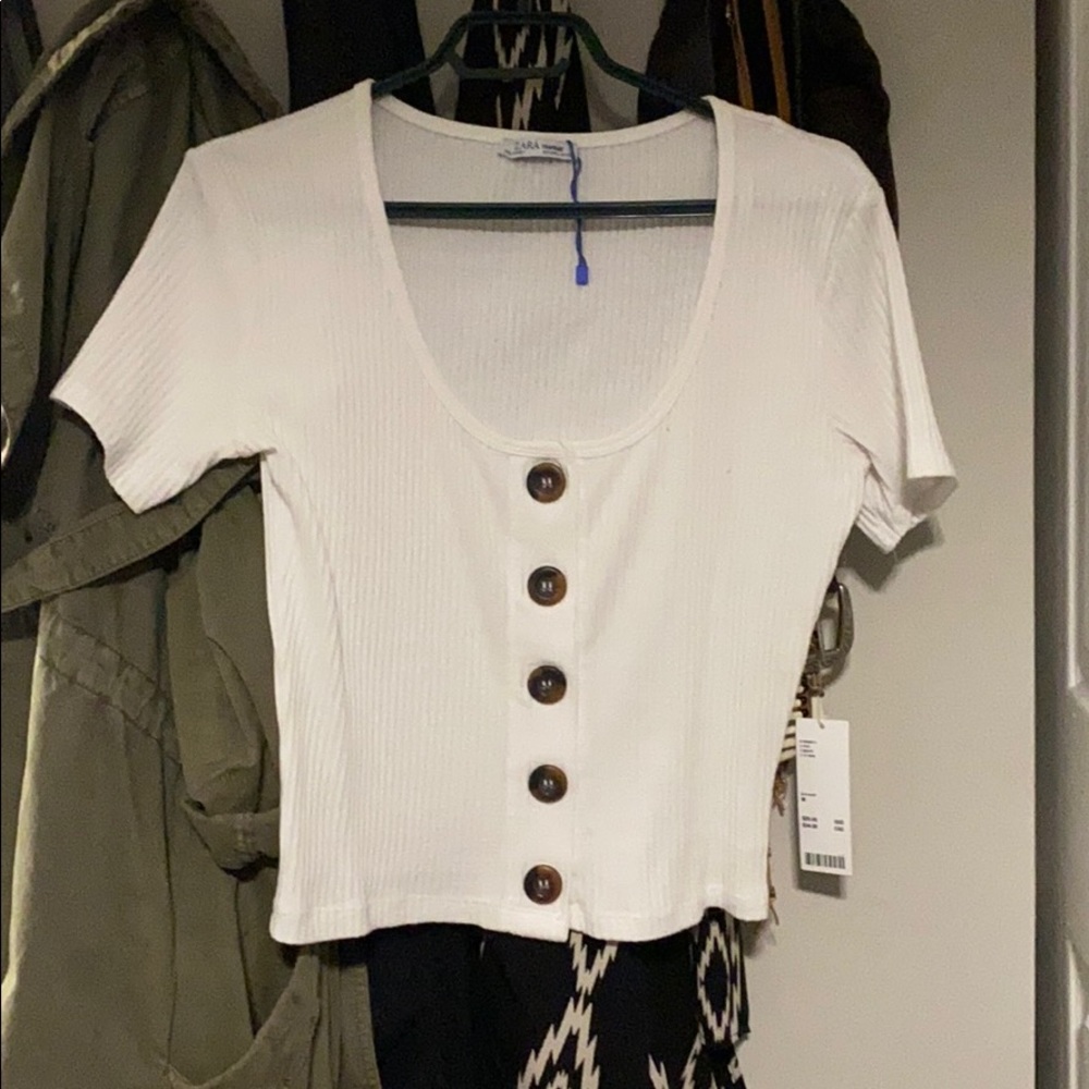 Button up Tee - Zara